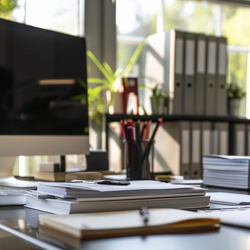 Backoffice medewerker werkplek